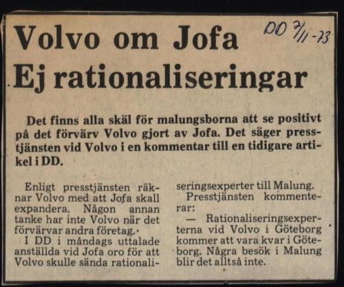 0579_1973 Dalademokraten Volvo köper Jofa 03